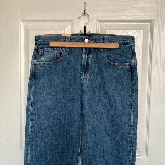 Levi’s 501 Original Blue Jeans 34 x 30 - Picture 3 of 5